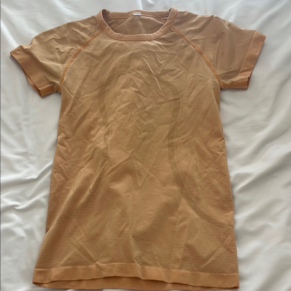 Orange Short Sleeve Top lululemon